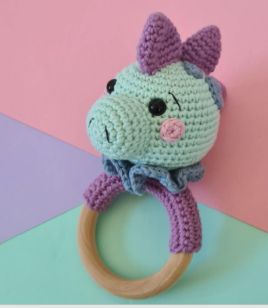 Sonajeros de crochet