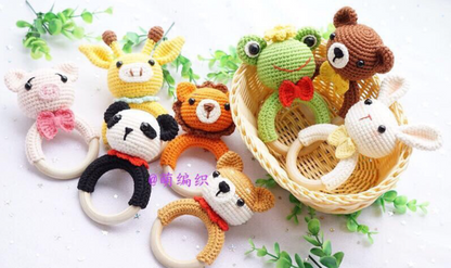 Sonajeros de crochet