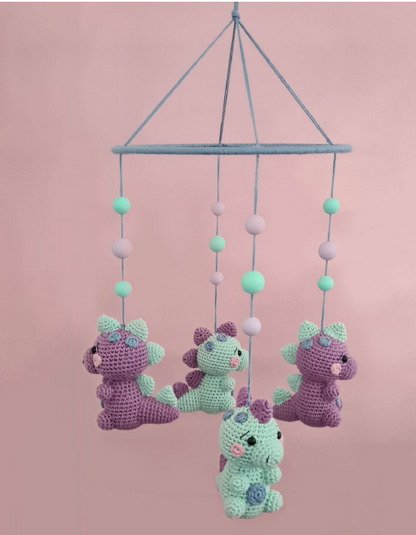 Movil para Cuna de crochet