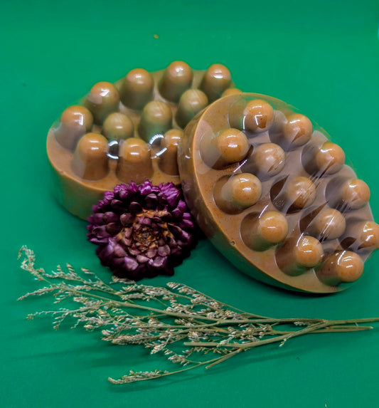 Jabón Artesanal de Café y Cúrcuma