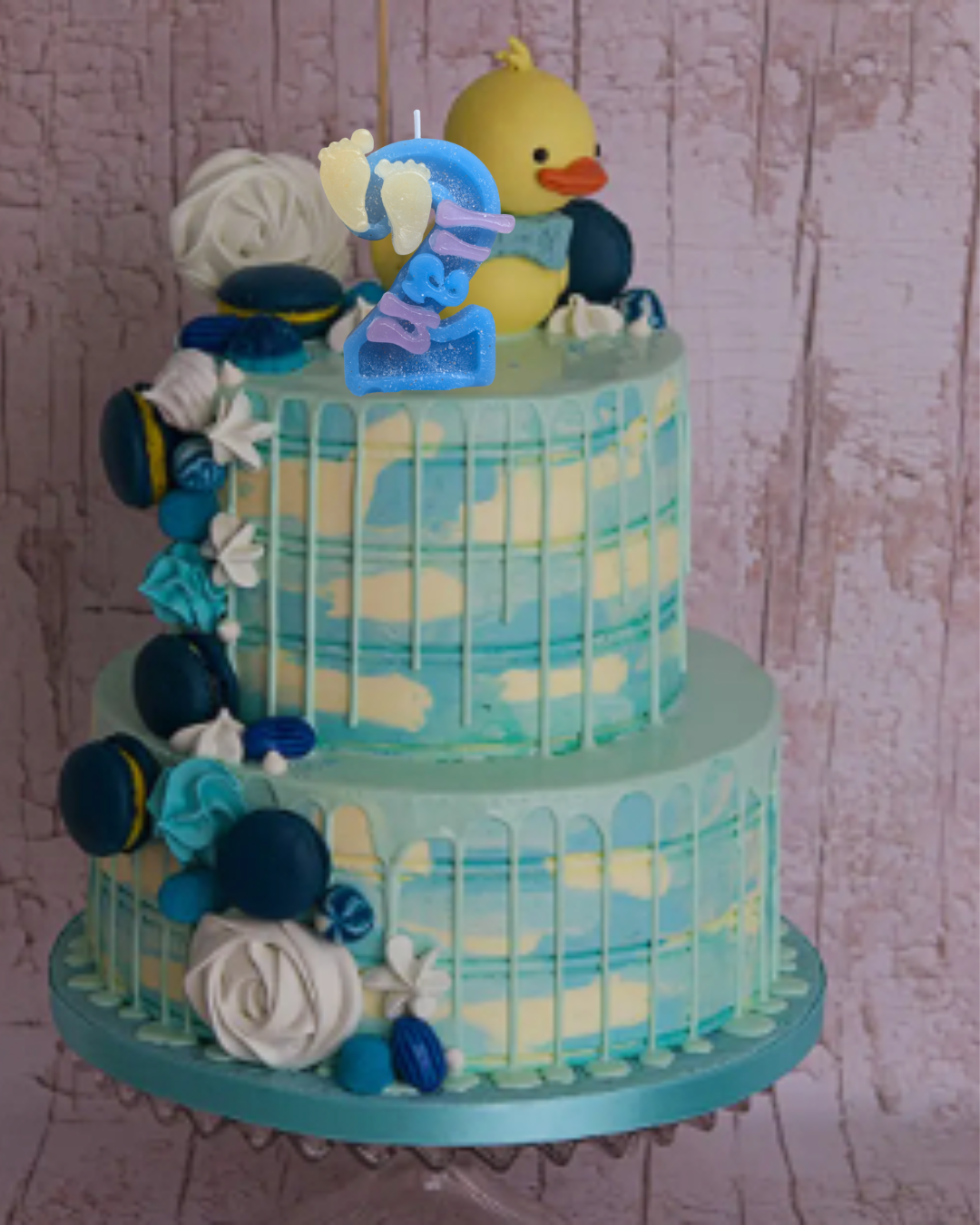 Vela Artesanal Personalizable para Cumpleaños | Números | Nombre